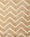 Julie Cotton Block Print Fabric by the Yard Mustard Off white Cotton Fabric