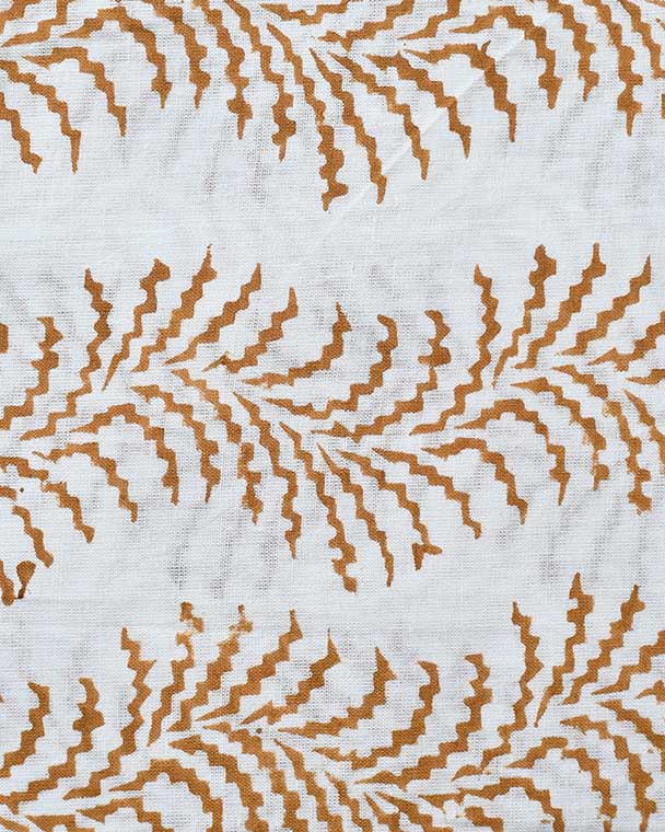 June Hand Block Printed Cotton Fabric Cotton Fabric