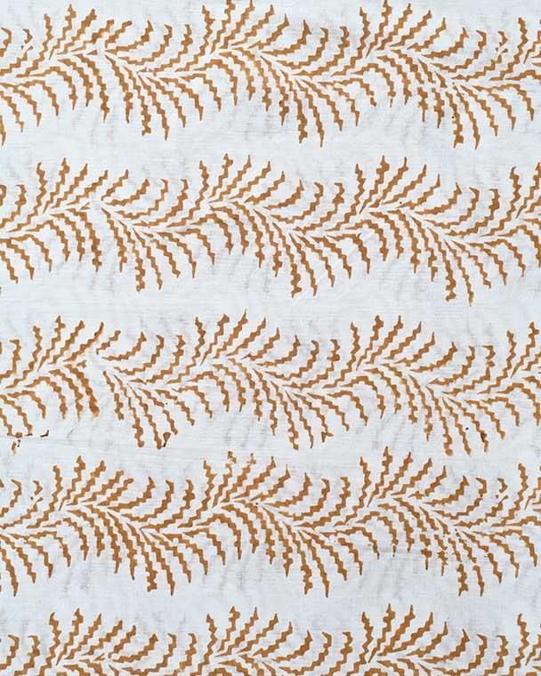 June Hand Block Printed Cotton Fabric Cotton Fabric