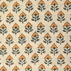 Sansa Block Print Cotton Fabric Cotton Fabric
