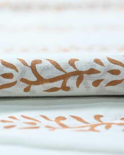 Anara Indian Cotton Block Print Fabric Cotton Fabric