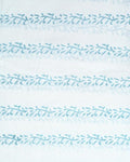 Anara Indian Cotton Block Print Fabric Yard Blue Off-white Cotton Fabric