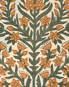 Ziva Cotton Block Print Fabric Cotton Fabric