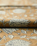 Vivienne Block Print Upholstery Cotton Fabric Cotton Fabric