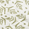 Willow Fern Sage Green Linen Fabric Yard Linen Fabric