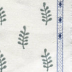 Audrey Costal Blue Linen Fabric