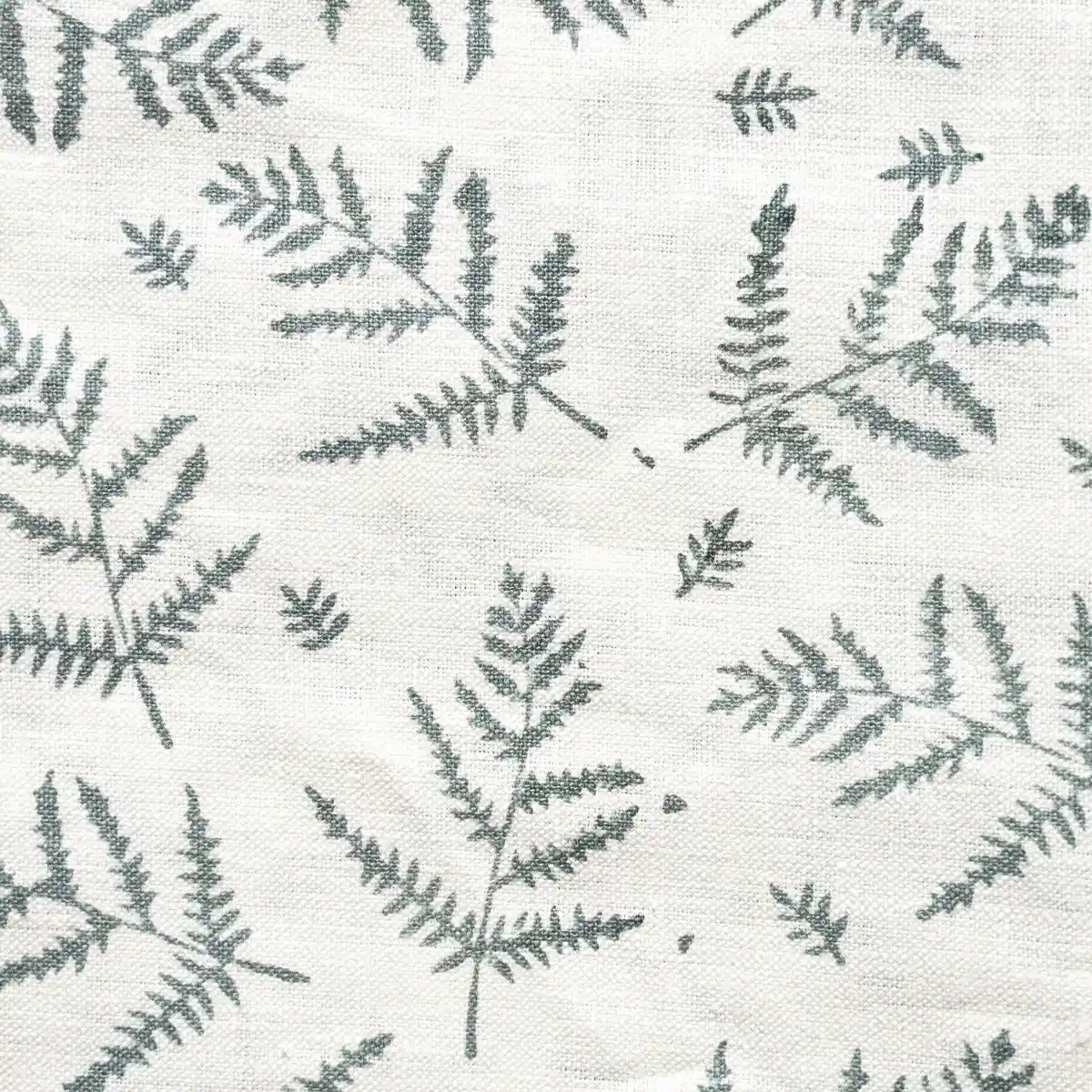 Wilow Fern Costal Blue Yard Linen Fabric