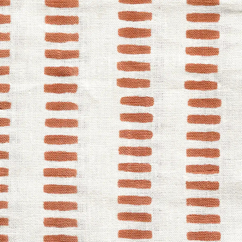 The Coastal Dash Linen Fabric Yard Linen Fabric