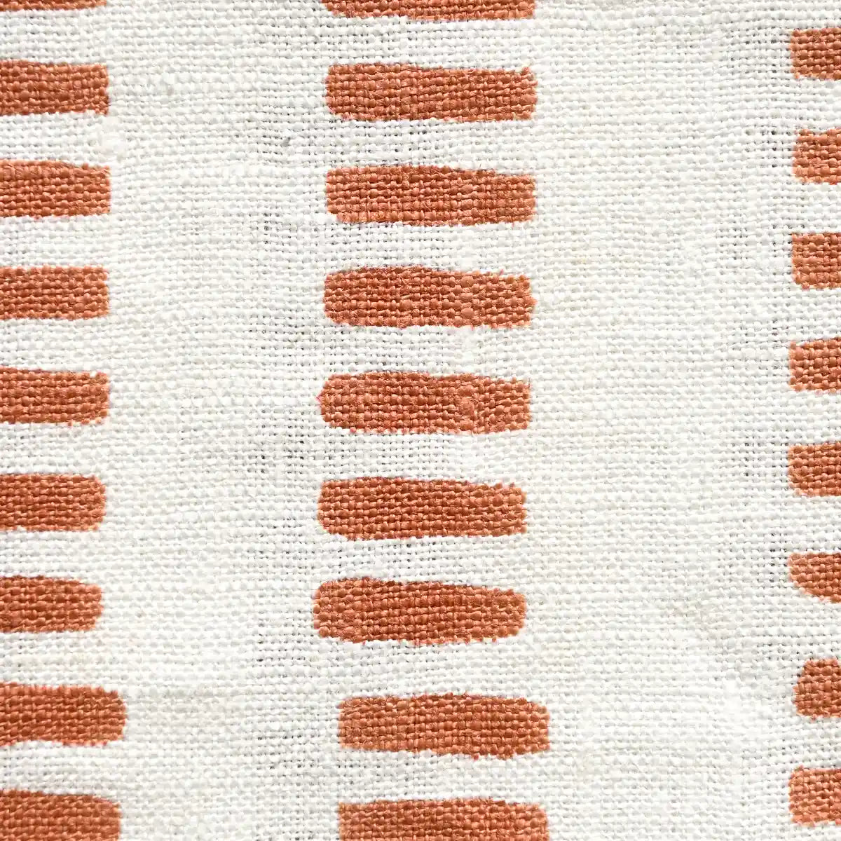 Coastal Dash Swatch Linen Fabric