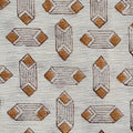 Papier Print Flower Heavy Linen Fabric