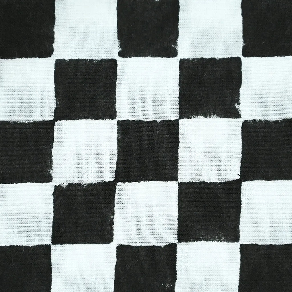 7 Yards Cut Out-Aviva Block Print Cotton Fabric Cotton Fabric