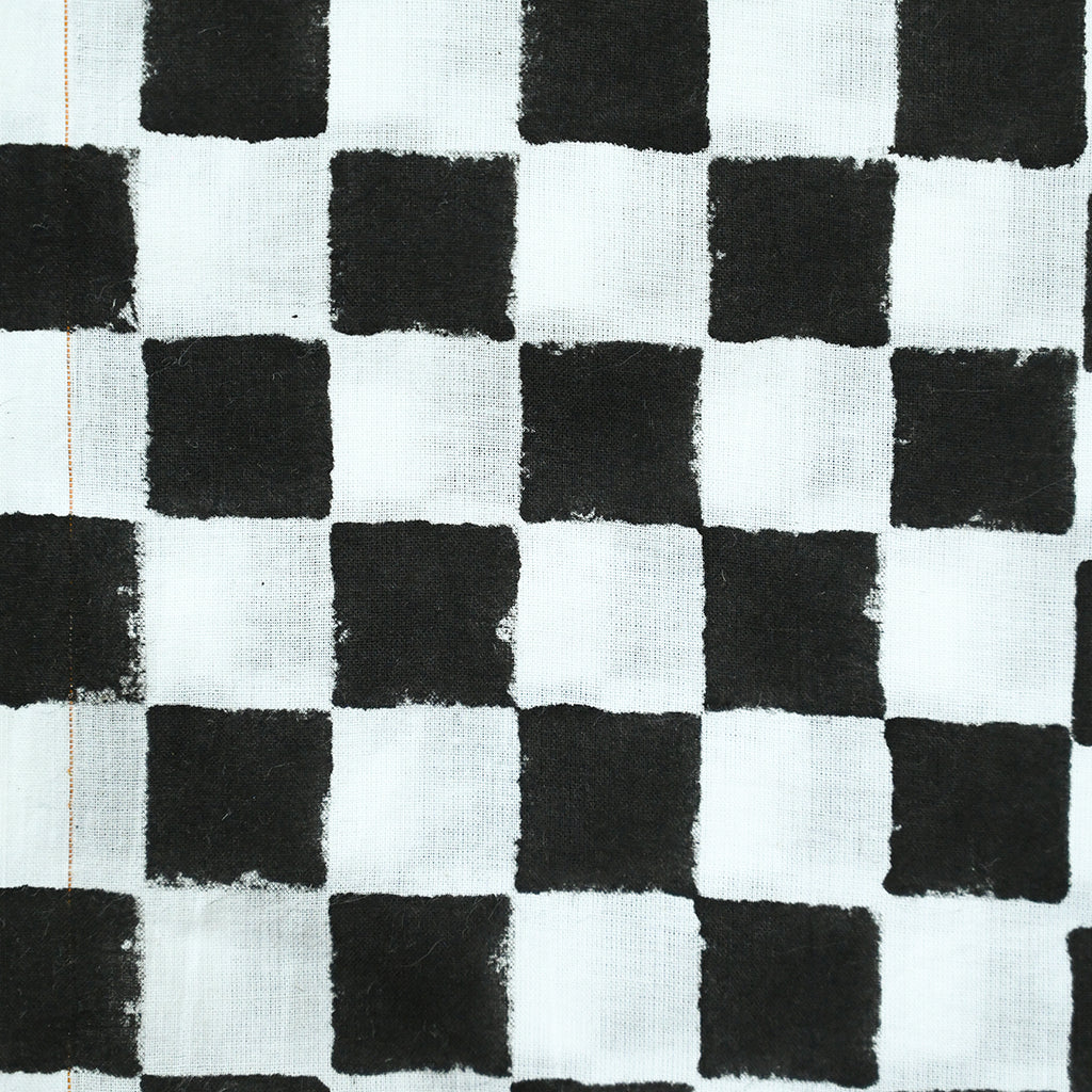 Aviva Block Print Cotton Fabric Cotton Fabric