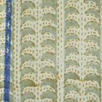 Dixie Hand Block Print Linen Fabric Linen Fabric