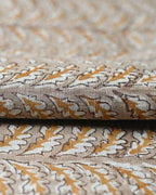 Scottie Hand Block Printed Linen Fabric Linen Fabric