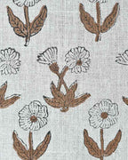 Madison Premium Hand Block Printed Linen Linen Fabric