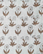 Madison Premium Hand Block Printed Linen Linen Fabric