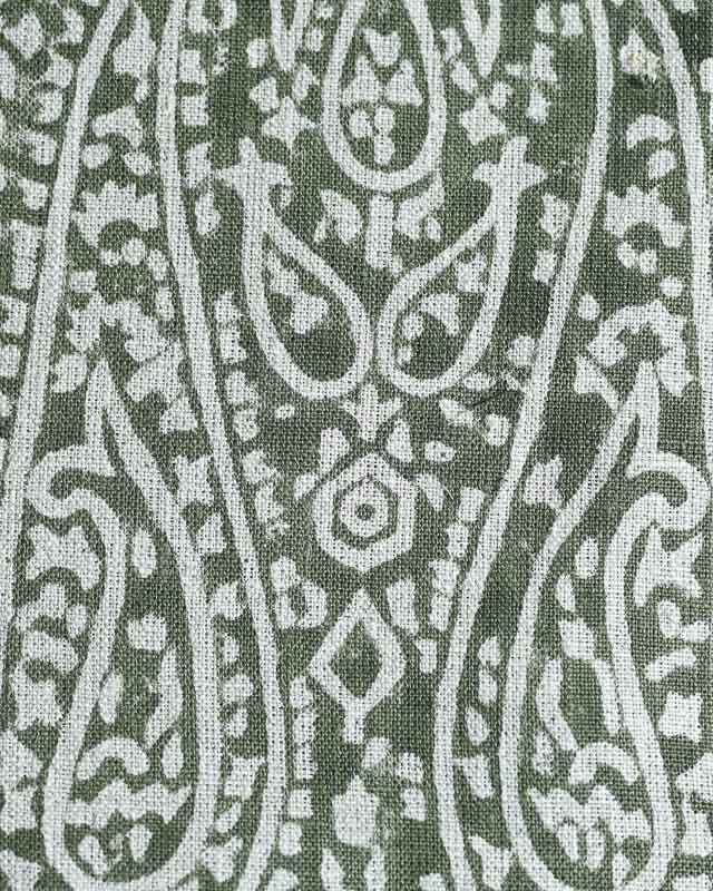 Evander Indian Linen Fabric by the Yard Linen Fabric