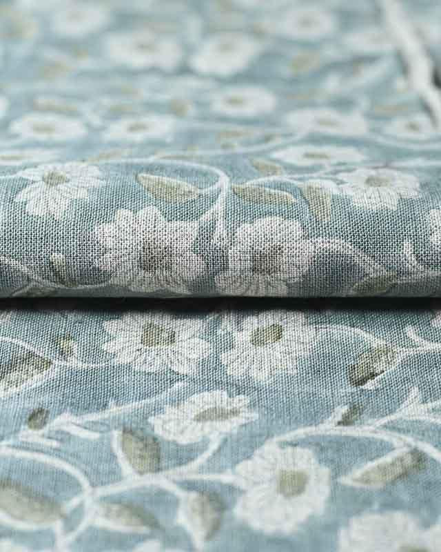 Vera Printed Linen Fabric Linen Fabric