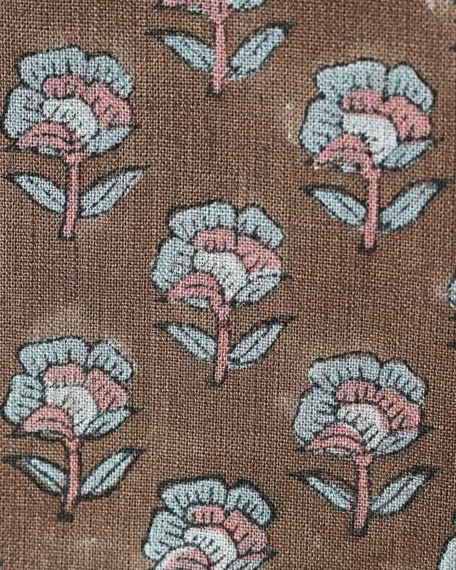 James Floral Linen Fabric Linen Fabric