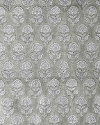 1 Yard Cut Out-Peregrine Block Print Thick Linen Fabric Cornforth White 1 Yard Linen Fabric