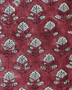 Zay Hand Block Printed Linen Upholstery Fabric Linen Fabric