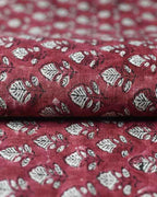 Zay Hand Block Printed Linen Upholstery Fabric Linen Fabric