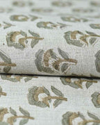 Peyton Floral Linen Fabric Linen Fabric