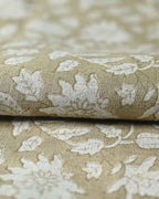Adrian Hand Block Printed Linen Fabric Linen Fabric