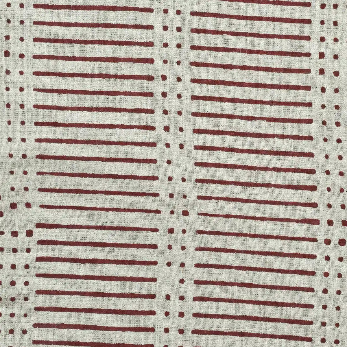 Nina Printed Linen Fabric Yard Linen Fabric
