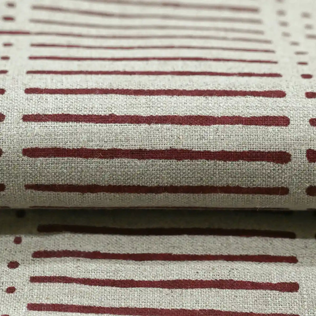 Nina Printed Linen Fabric Linen Fabric