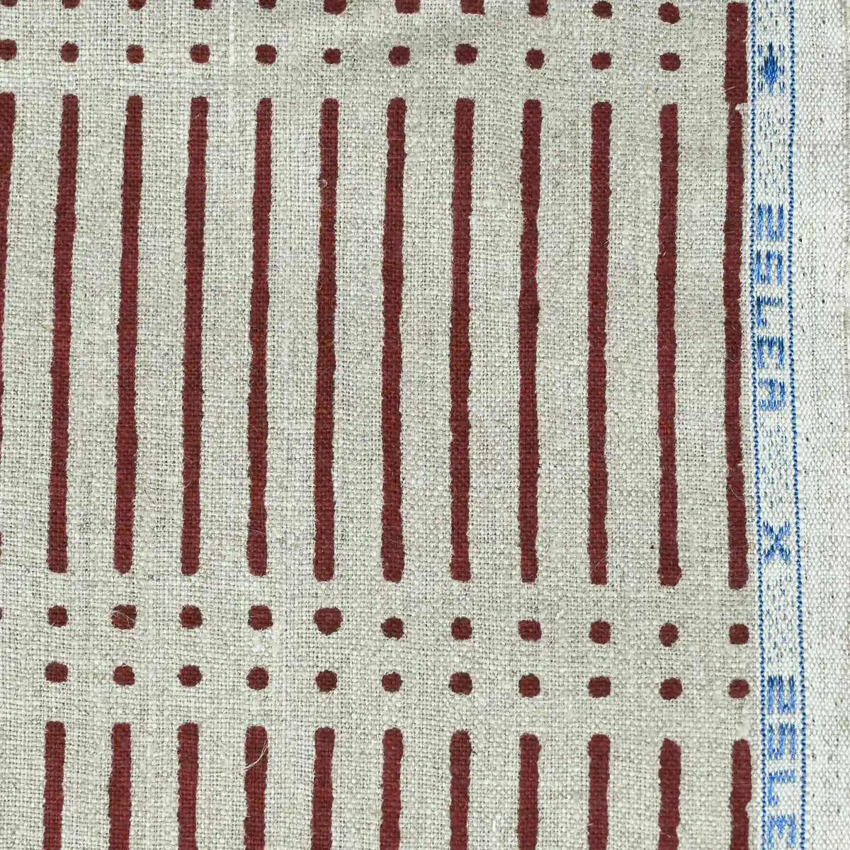 Nina Printed Linen Fabric Linen Fabric