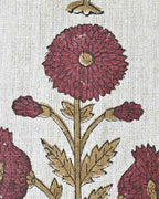 Nikita Hand Block Printed Linen Fabric Linen Fabric