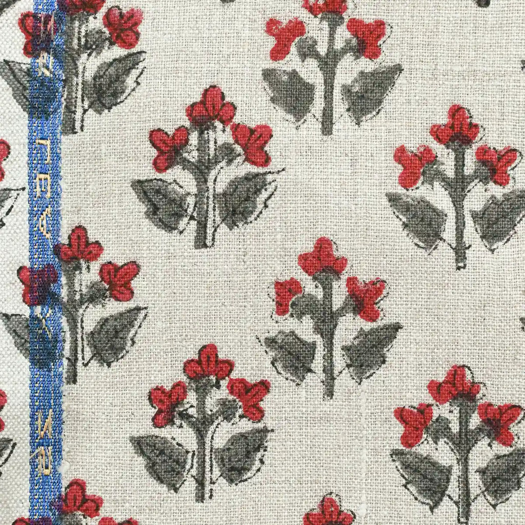 Gabby Natural Upholstery Fabric Linen Fabric