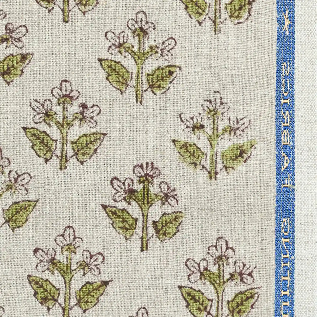 Gabby Natural Upholstery Fabric Linen Fabric