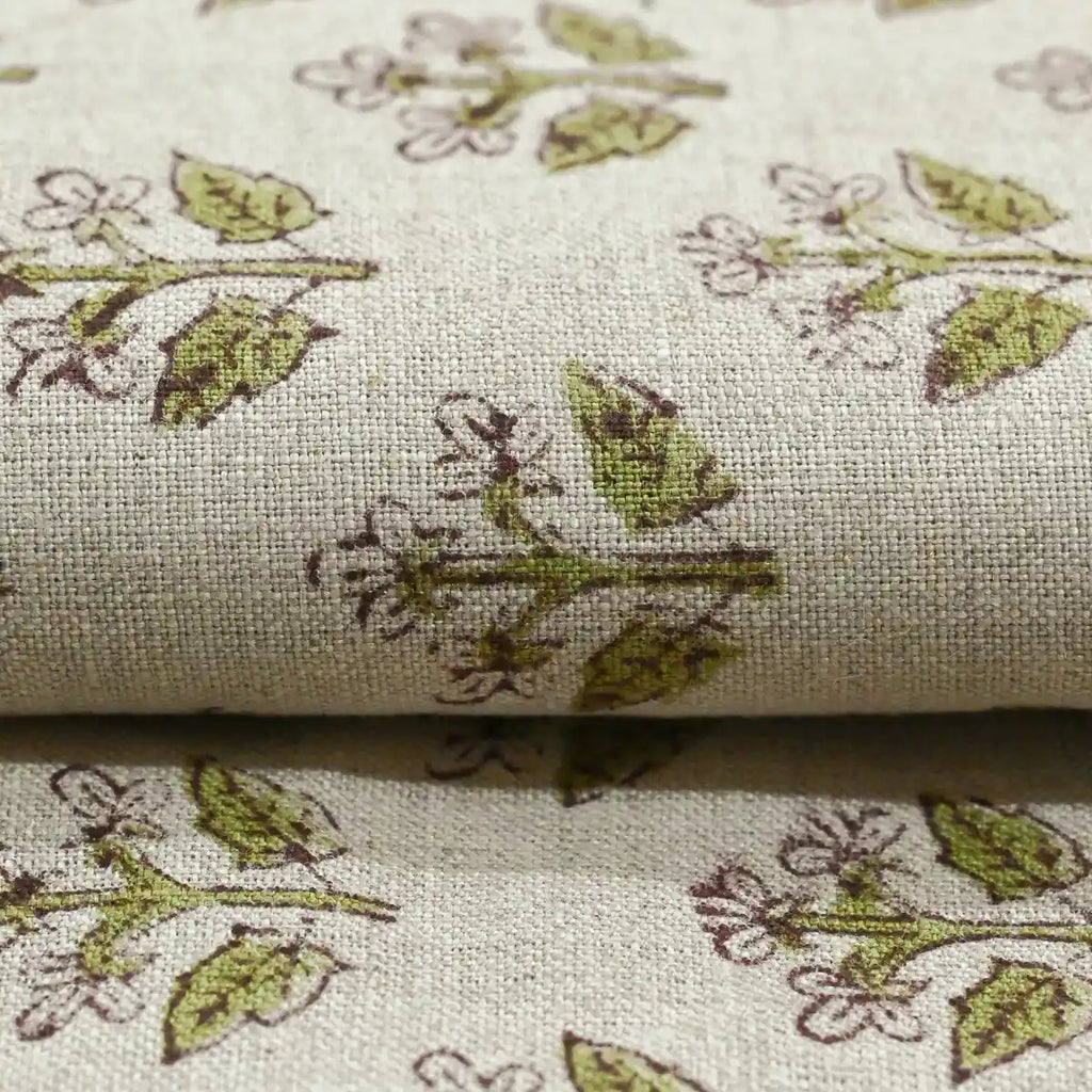 Gabby Natural Upholstery Fabric Linen Fabric