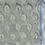 Rolly Block Printed Linen Fabric Linen Fabric