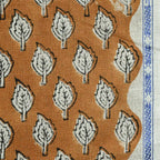 Rolly Block Printed Linen Fabric Linen Fabric