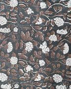 Arabella Hand Block Printed Linen Fabric Linen Fabric