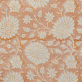 Jennifer Hand Block Printed Linen Fabric Swatch fabric swatch