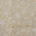 Abbey Floral Handloom Linen Yard Blush Pink Linen Fabric