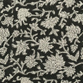 Abbey Floral Handloom Linen Swatch fabric swatch