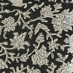 Abbey Floral Handloom Linen Linen Fabric