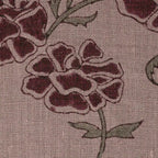 Botanica Linen Fabric Swatch Onion Pink Linen Fabric