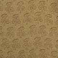 Flora Bloom Tan Dust Linen Fabric Yard Linen Fabric