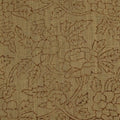 Vines & Petals Tan Dust Linen Fabric Linen Fabric