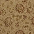 Foliage Tan Dust Linen Fabric Yard Linen Fabric