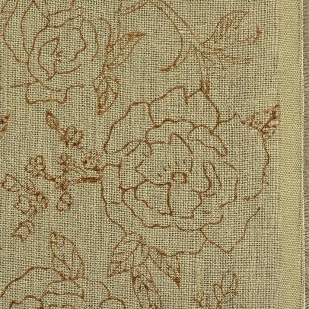 Natural Trace Linen Fabric Linen Fabric