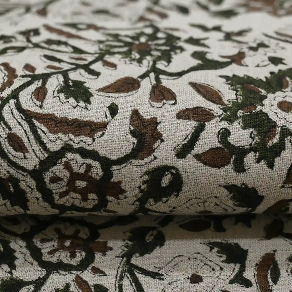 Euphemia Heavyweight Handloom Linen Fabric Linen Fabric