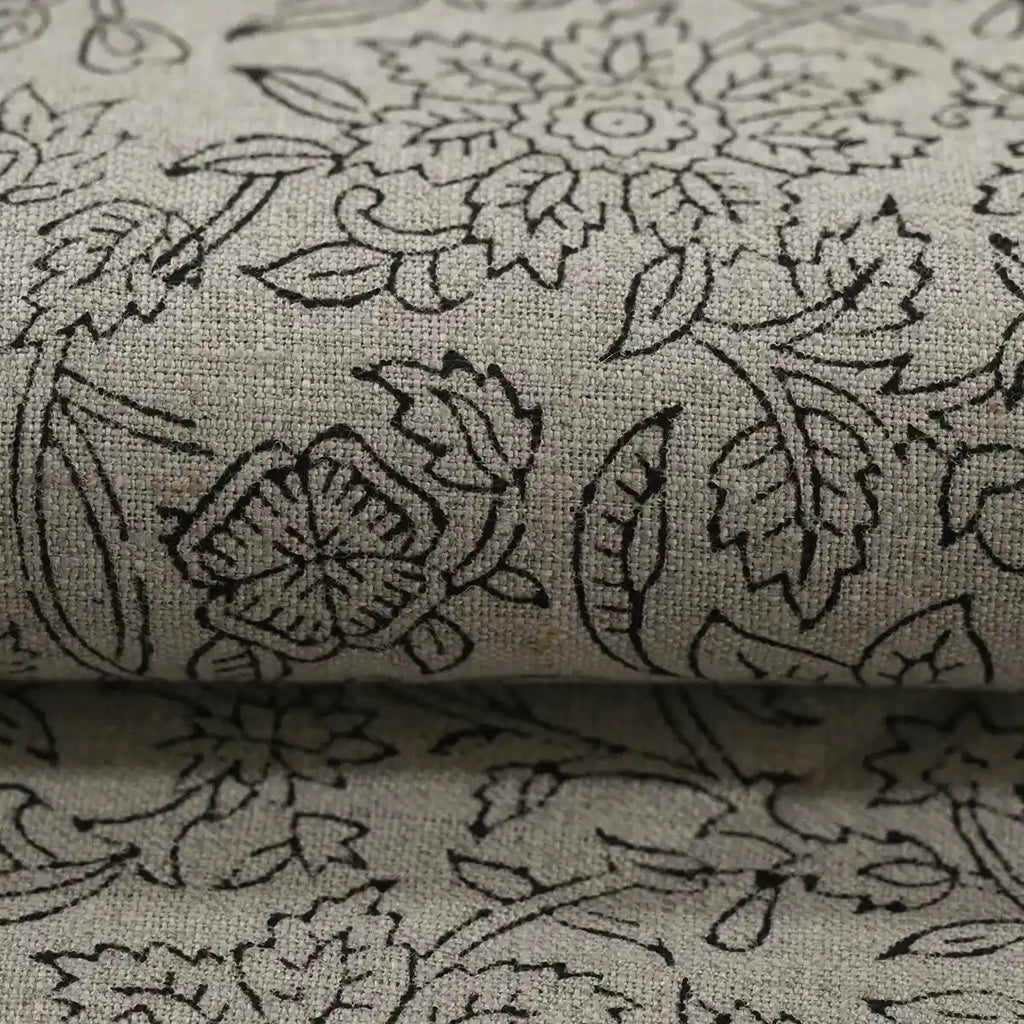Euphemia Heavyweight Handloom Linen Fabric Linen Fabric