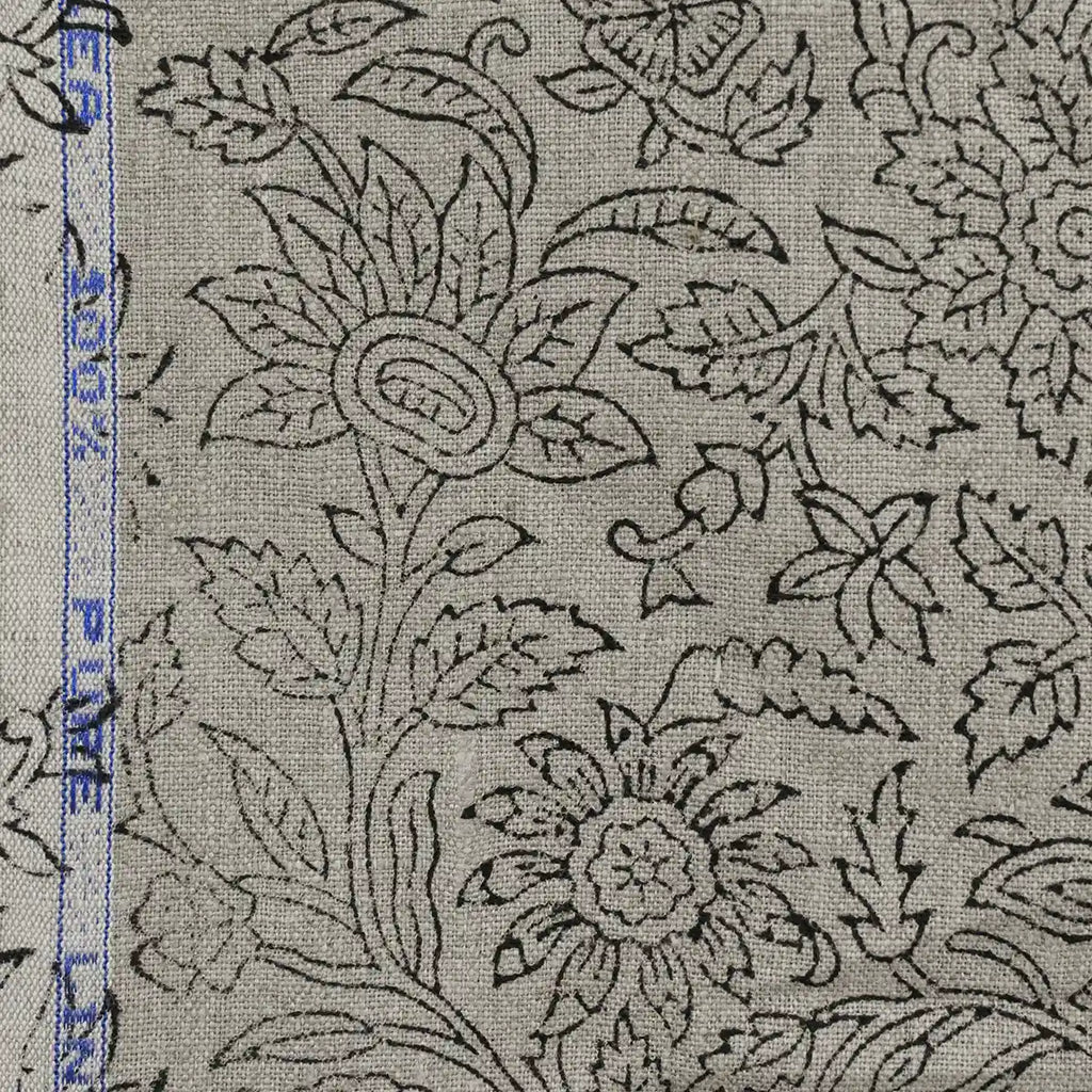 Euphemia Heavyweight Handloom Linen Fabric Linen Fabric